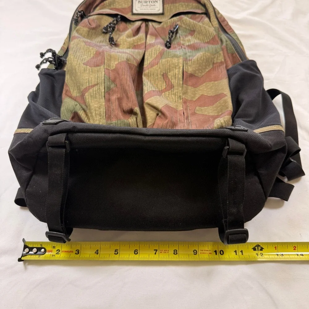 Burton Durable Goods Splinter Camo Backpack‎ Brown Green Rucksack Outdoor Travel